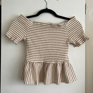Who What Wear | Off-the-Shoulder Peplum